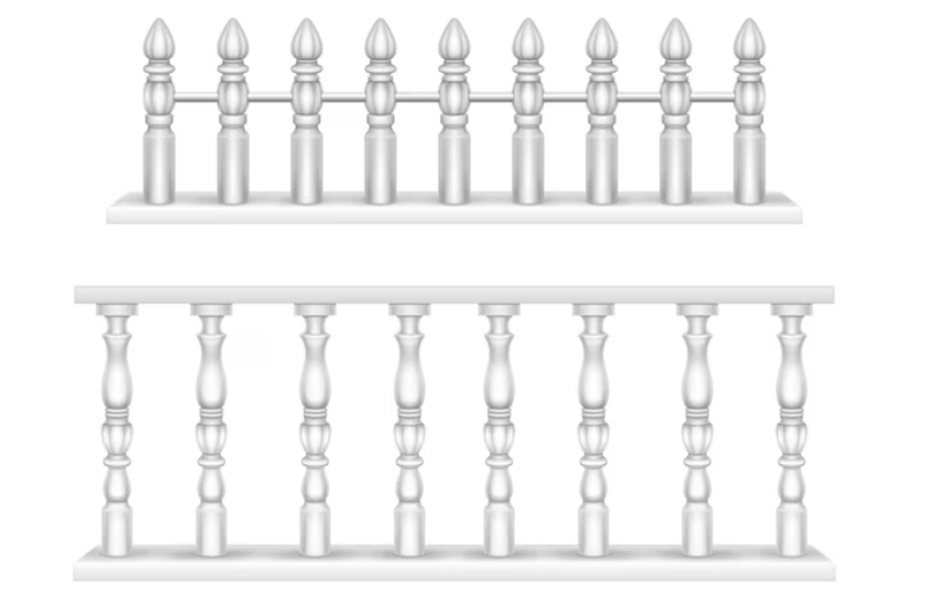 Fiberglass columns