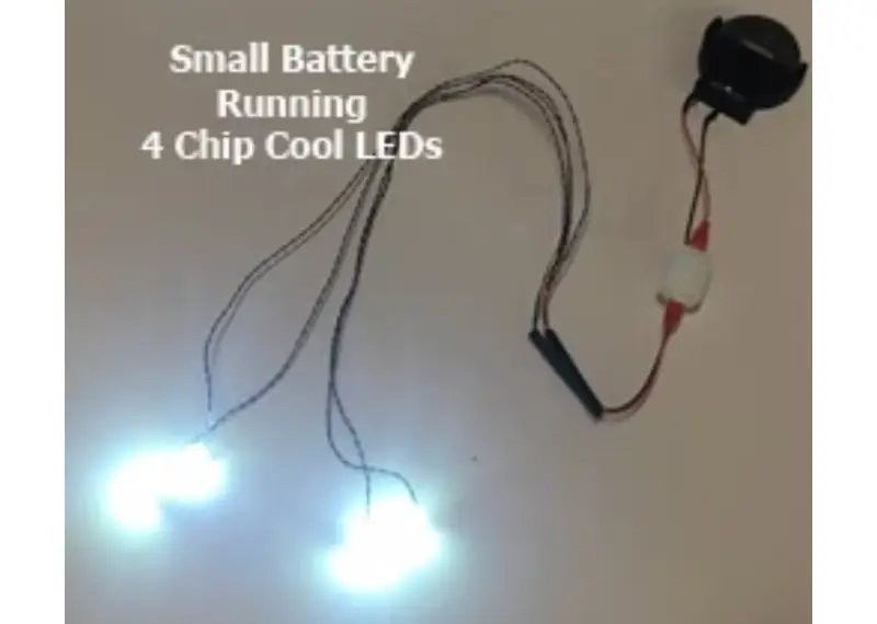 small battery led lights