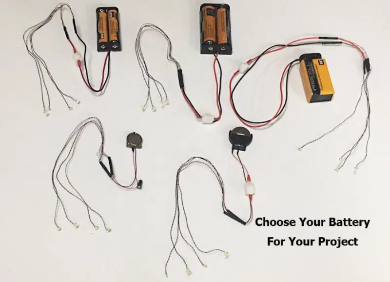 small battery led lights