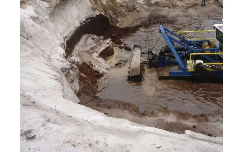 sand dredge